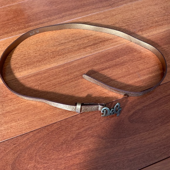 Dolce & Gabbana Gold Belt main image 4